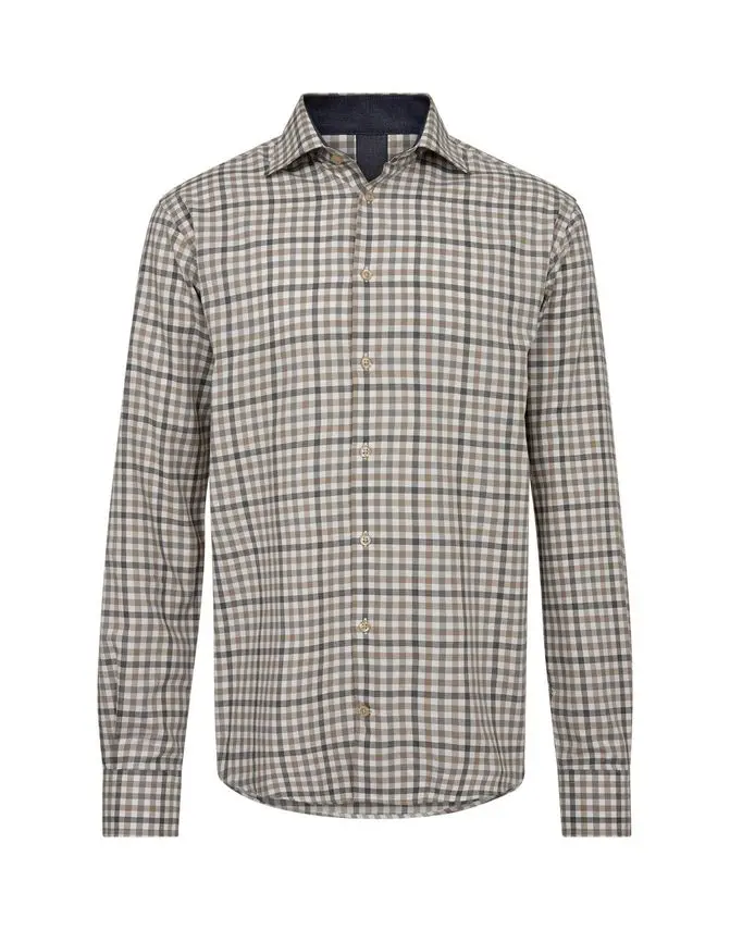 Gino Marcello Modern fit l/s shirt oxford
