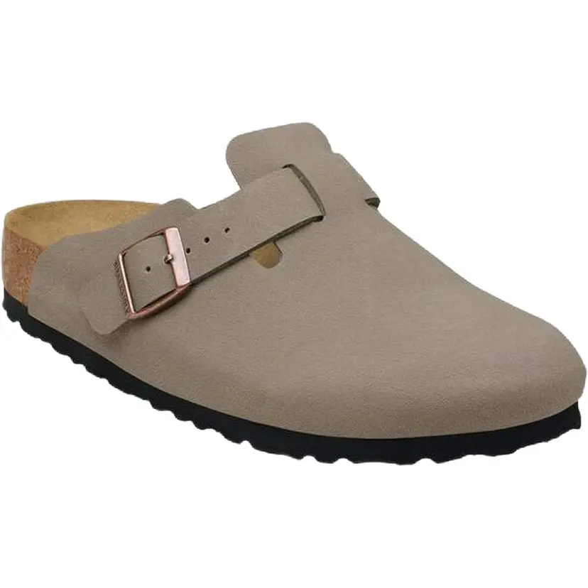 Birkenstock Birkenstock Boston TEX Birko-Flor Nubuk Regular Stone