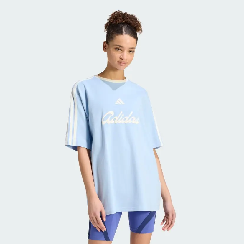 Adidas LUX TIRO LOOSE GRAPHIC T-SKJORTE