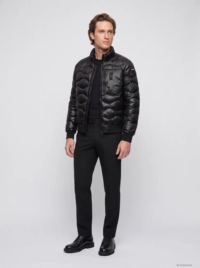Blauer Blauer BLUC03067 Black Puffer jacket