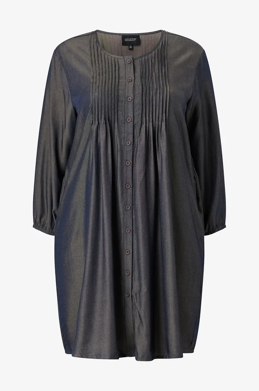 Gozzip Tunika GJohanne Shirt Tunic - Grå
