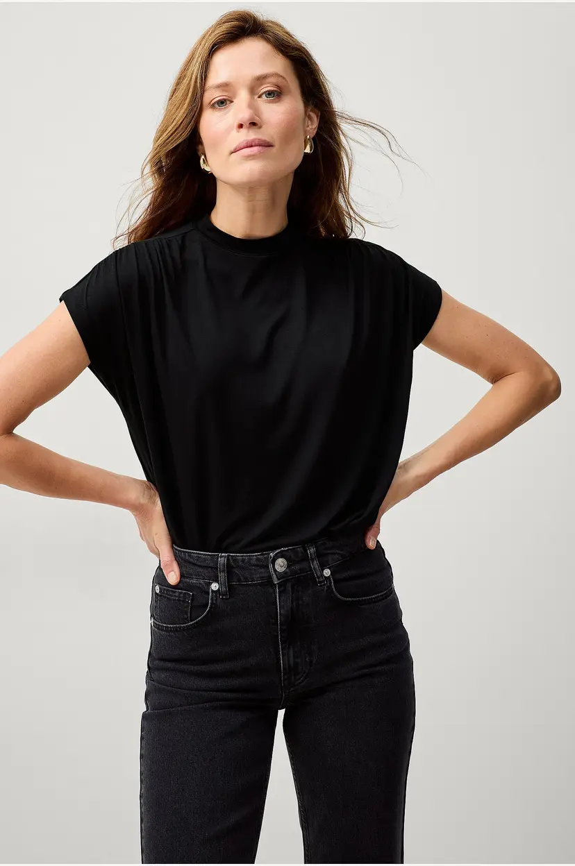 Ellos Collection Topp med samlede detaljer - Svart