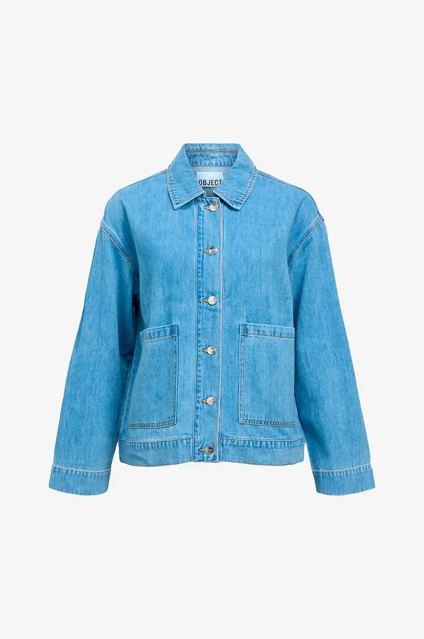 Object Collectors Item Denim jakke objRosie RE L/S - Blå