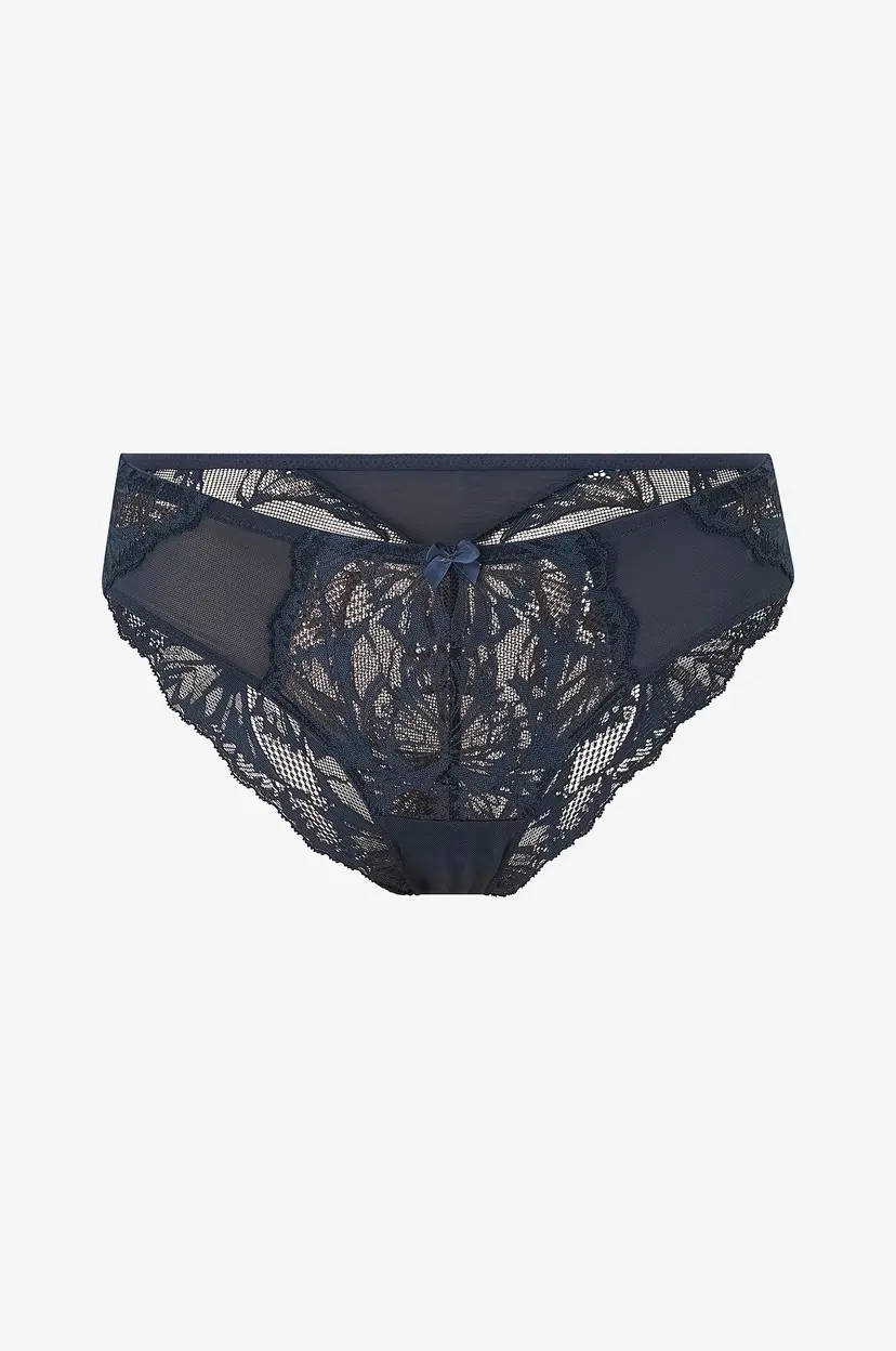 La Redoute Collections Romane Lace Knickers - Blå