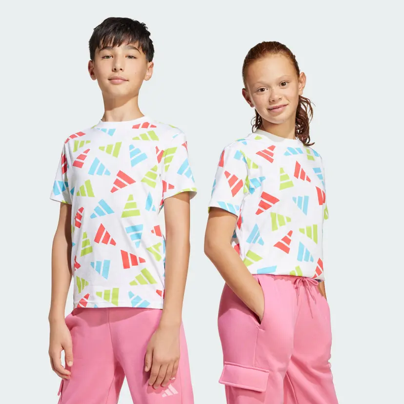 Adidas Seasonal Essentials Logo Celebration Tee Kids