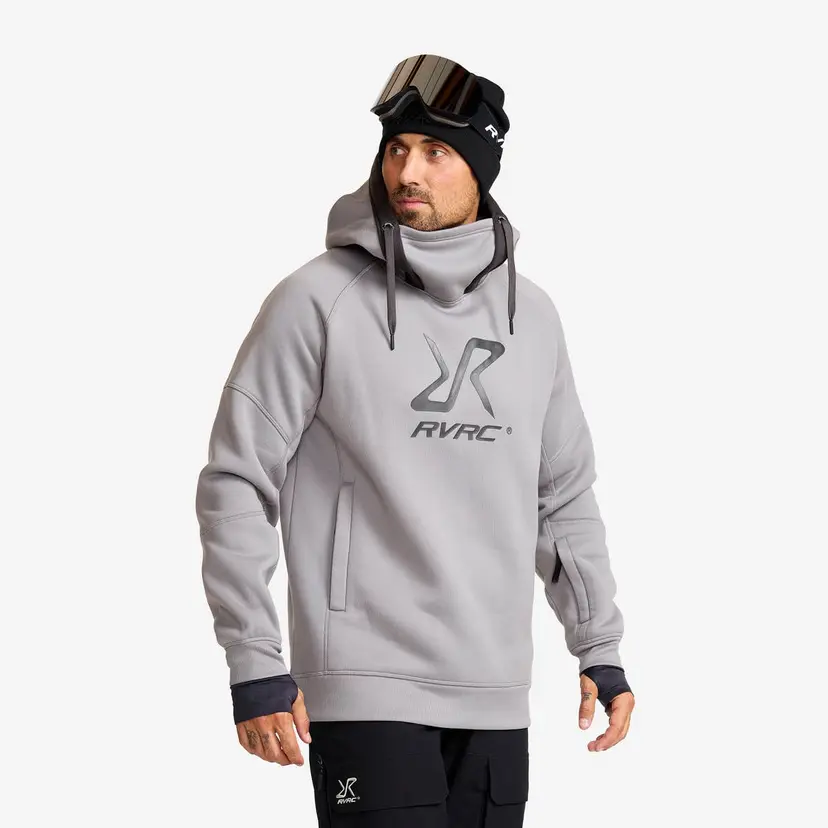 RevolutionRace Freerider Hoodie Herre Frost Gray