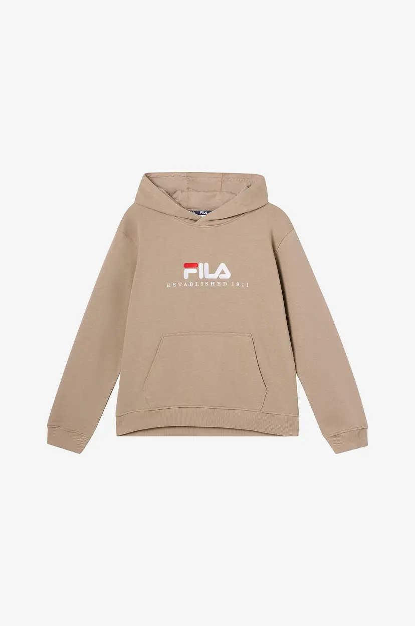 Fila Hettegenser Carisio Regular Logo Hoodie - Brun
