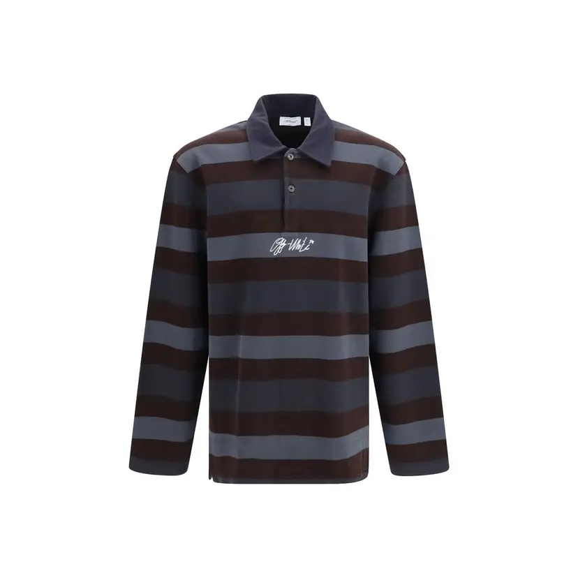 Off White Off-White Poloskjorter – Blå