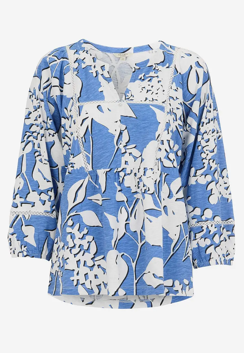 Cellbes of Sweden Jerseytopp med boho stil
