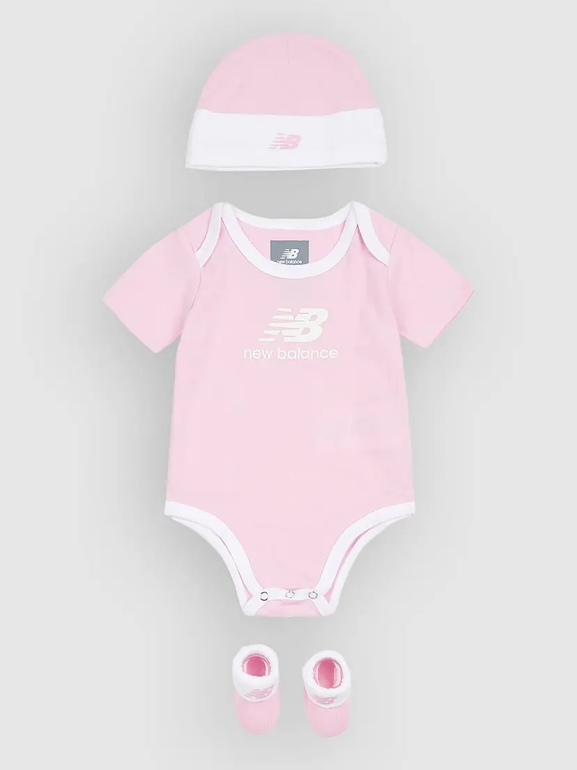 New Balance New Balance Stacked Infant Set Kids Lue rosa