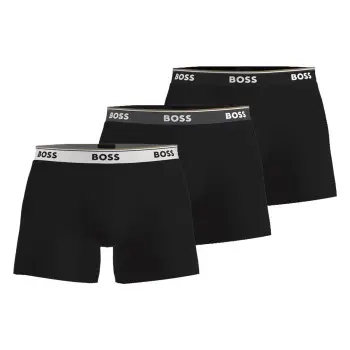 BOSS BOSS 3P Power Boxer Brief Svart bomull Small Herre