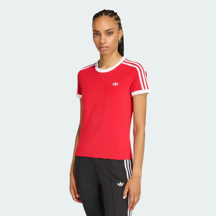 Adidas 3 STRIPES SLIM T-SKJORTE