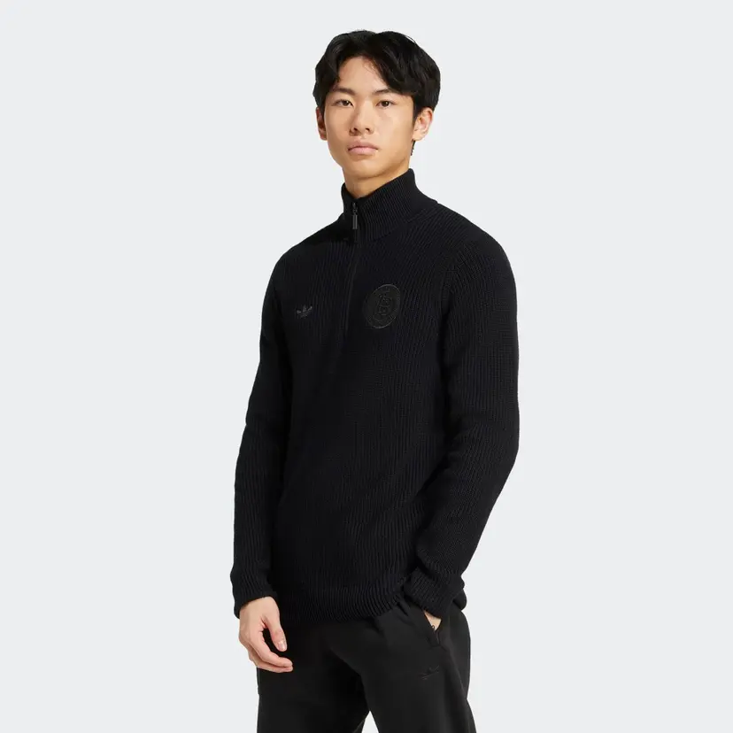 Adidas Tyskland Anniversary Half-Zip Knit Genser