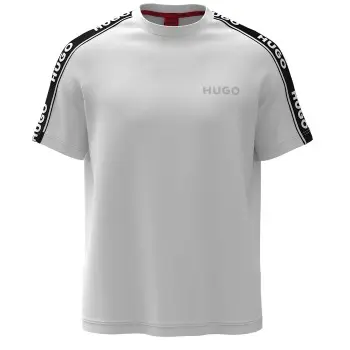 Hugo HUGO LIAM T-Shirt Hvit/Svart bomull Medium Herre