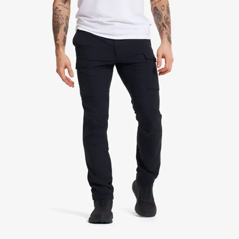 RevolutionRace Adventure Cargo Stretch Pants Herre Black