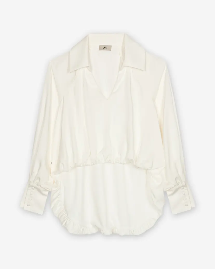 Jijil Jijil JPE26BL141 White Shirt
