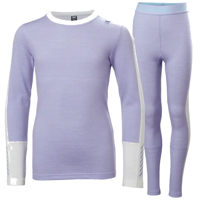 Helly Hansen Helly Hansen Lifa Merino Midweight Set Bright Lavender