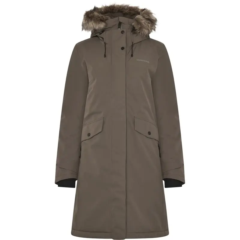Didriksons Didriksons Erika Wns Parka 3 Mocha Brown