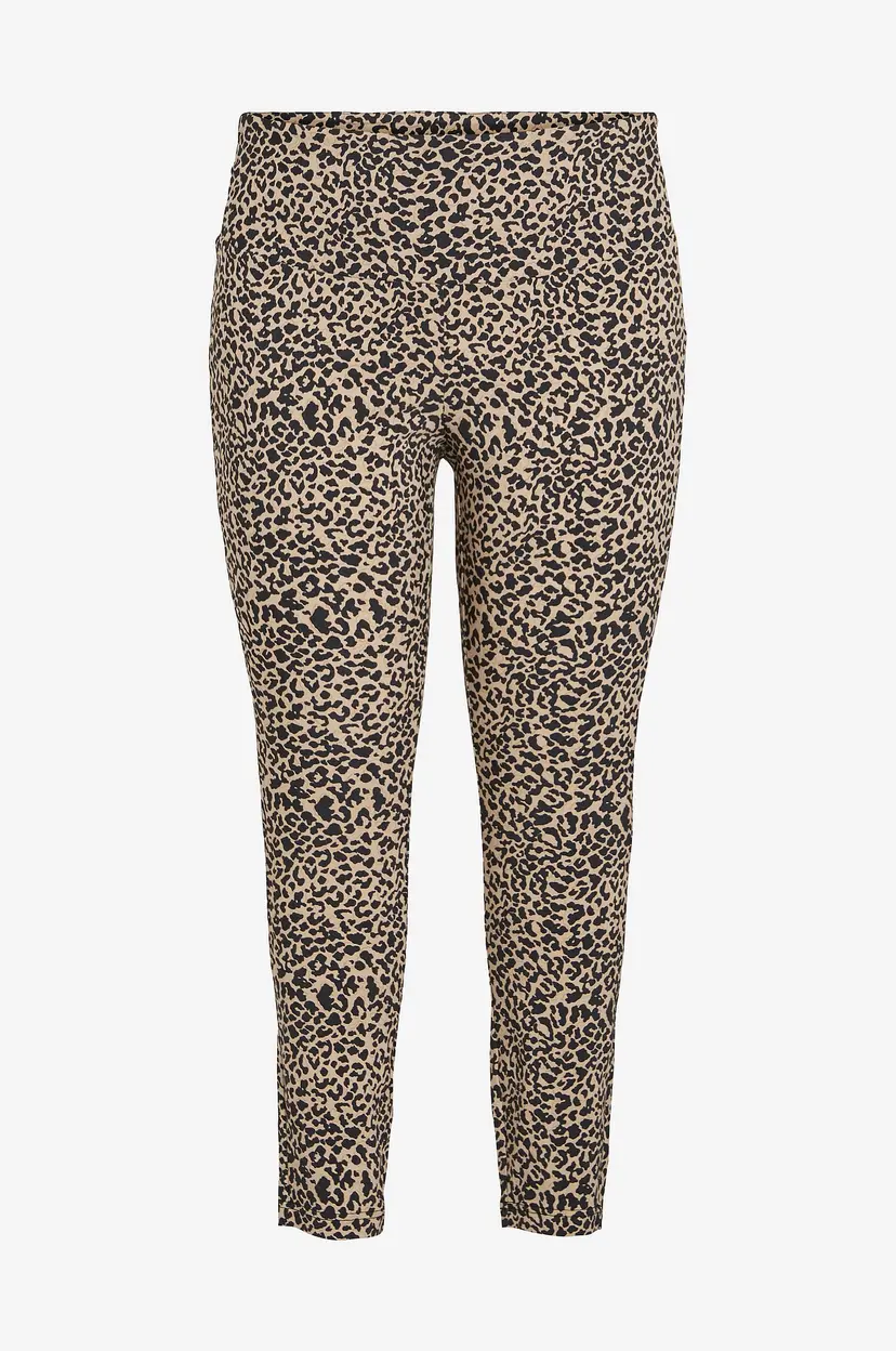 Evoked Vila Bukse viTylor Anima HW 7/8 Leggings/cur1 - Brun