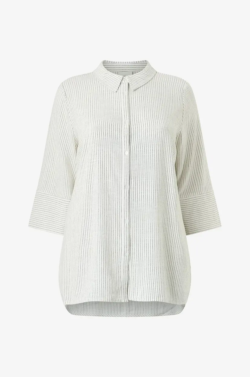 Wasabiconcept Linskjorte Wa-Sanilla 4 - Hvit