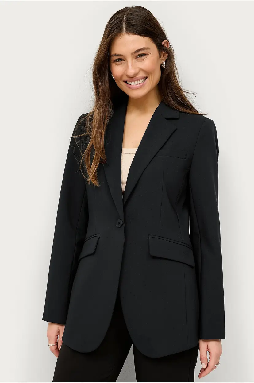 Ellos Collection Smal passform blazer - Svart