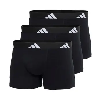 Adidas adidas 3P Active Flex Cotton Trunk Svart bomull Large Herre