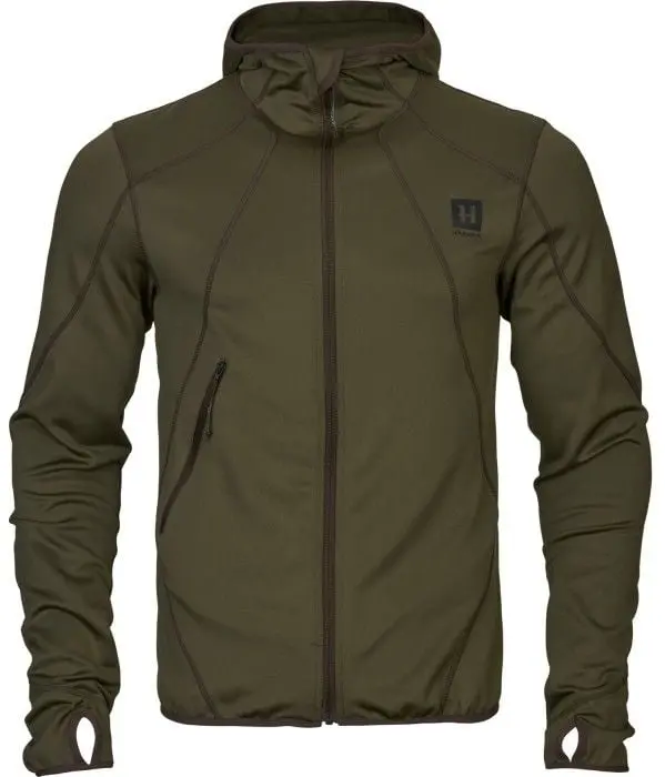 Härkila Härkila Deer Stalker Full-Zip Fleece Hoodie Willow Green