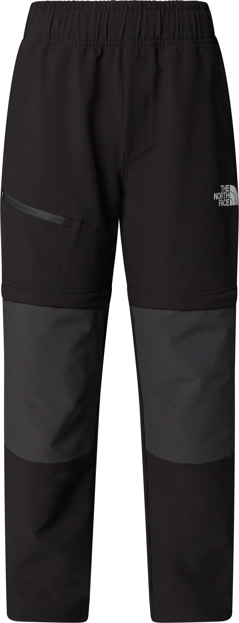The North Face The North Face Teens' Hike Convertible Pants TNF Black/Asphalt Grey