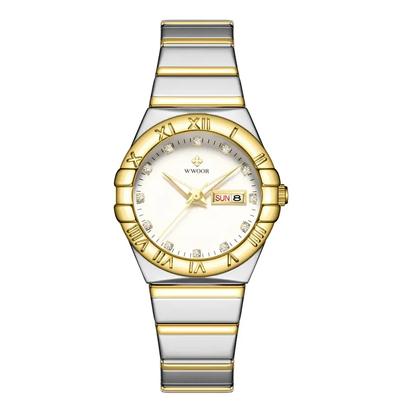 WWOOR WWOOR Nocturne Ladies Silver Gold White