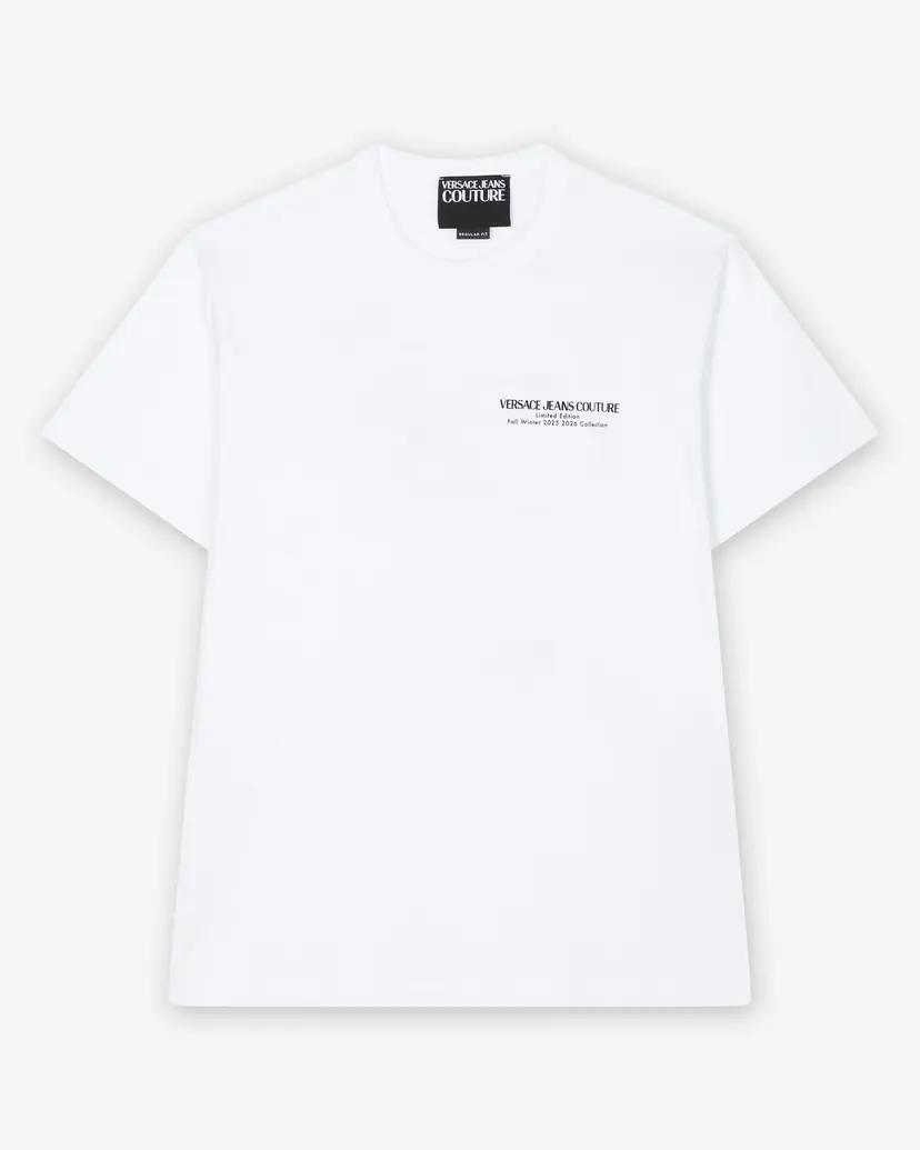 Versace Jeans Couture Versace Jeans Couture 79GAHE10 White T-shirt