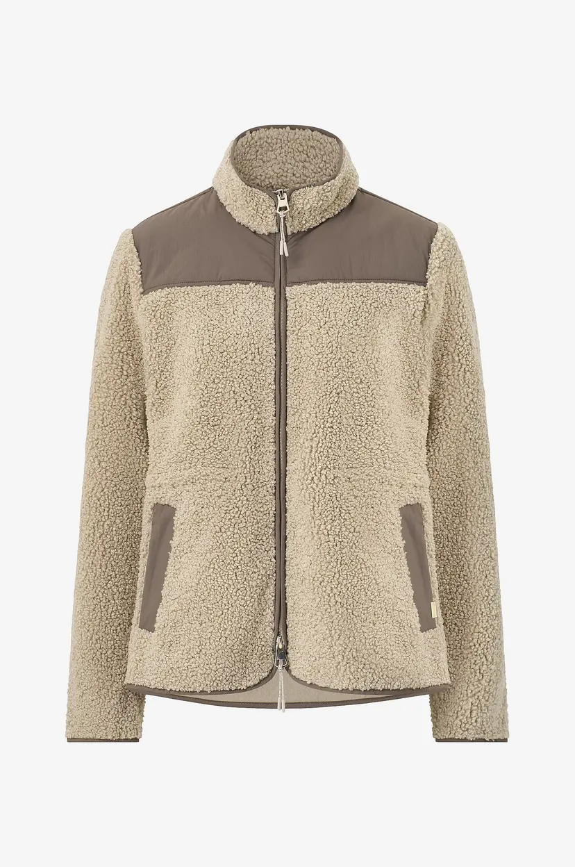 Mos Mosh Teddyjakke mMelisa Eli Teddy - Beige