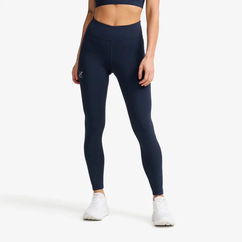 RevolutionRace Flow High-waisted Leggings Dame Navy