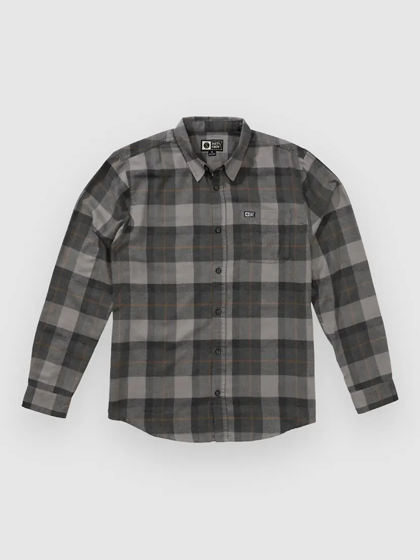 Salty Crew Salty Crew Early Bird Flannel Skjorte grå