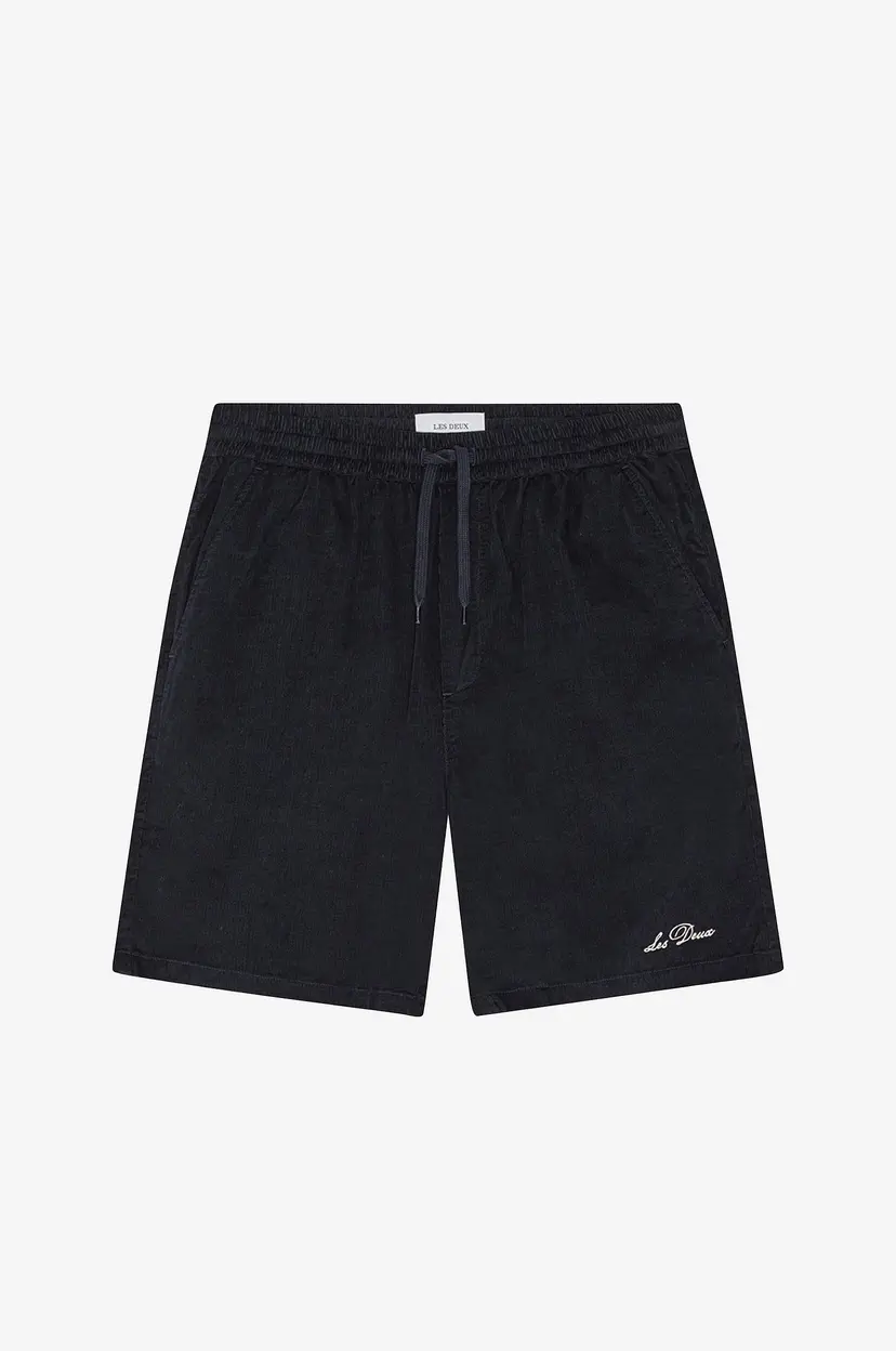 Les Deux Shorts Signature Mini Cord - Blå