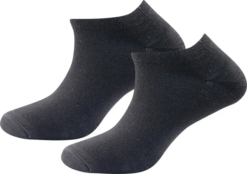 Devold Devold Unisex Daily Merino Shorty Sock 2-pack Black