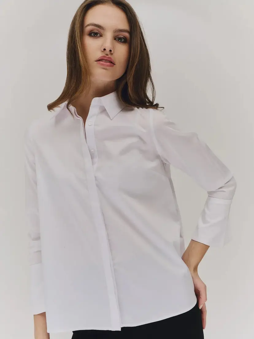 ella&il Juni Shirt White - M