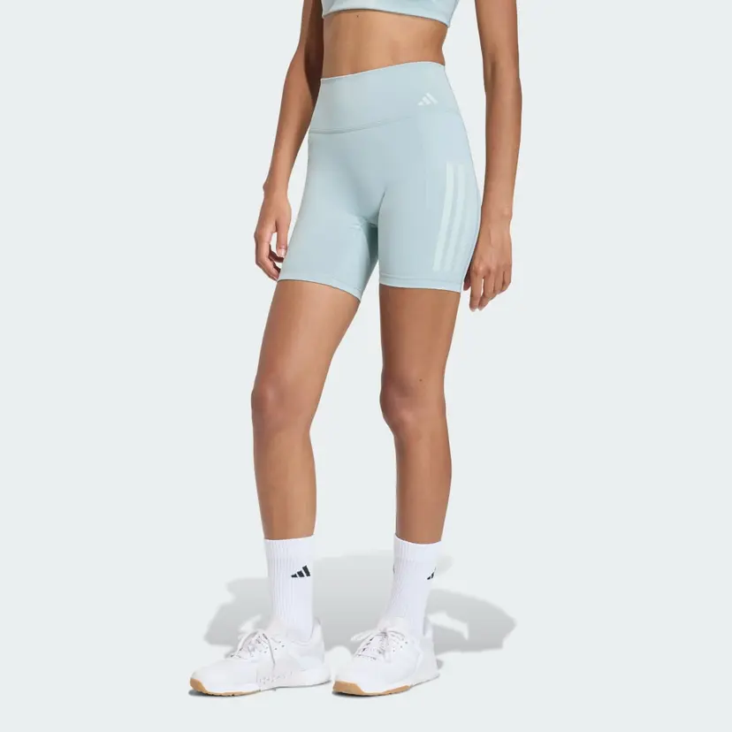 Adidas Optime Workout 3-Stripes Short Tights