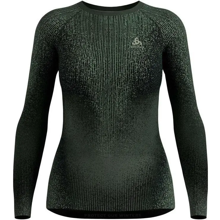Odlo Odlo Performance Warm Blackcomb Bl Top Crew N Urban Chic