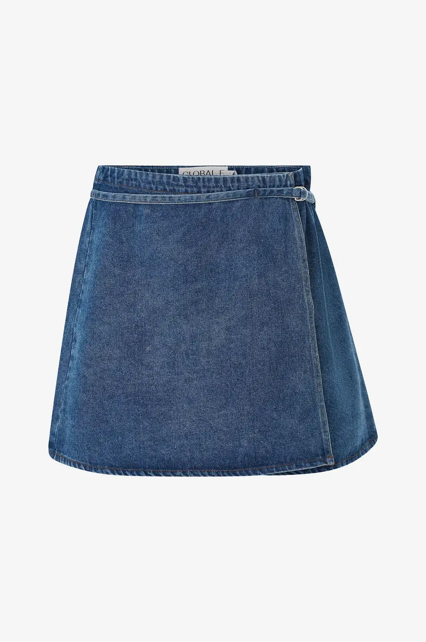 Global F Denim skjørt Caja B-g - Blå