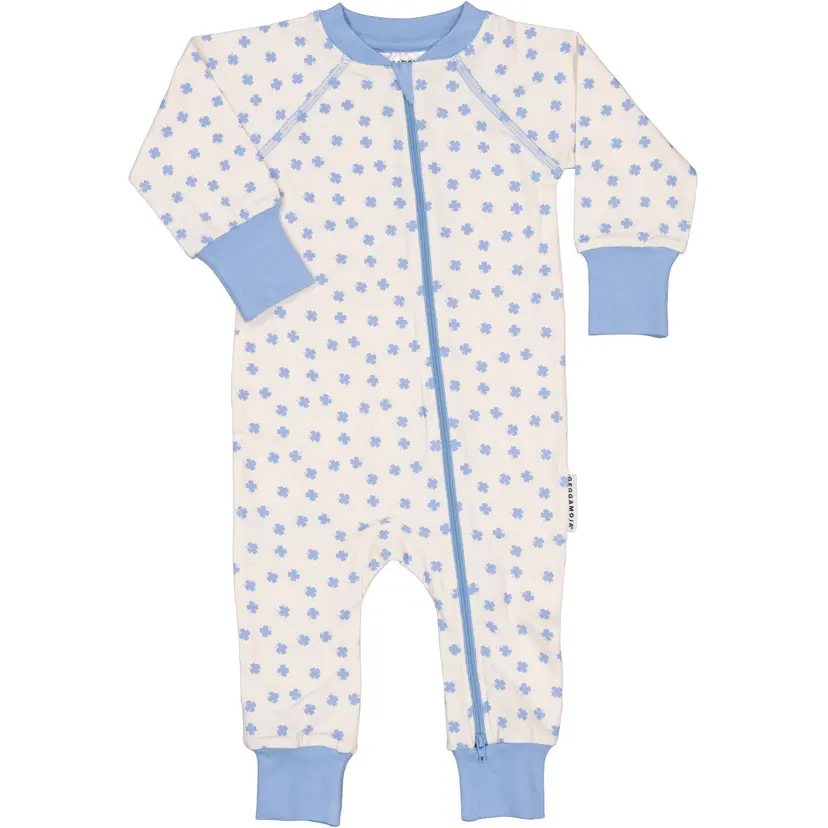 Geggamoja Pyjamas Bambu Blå Klöver - 86/92