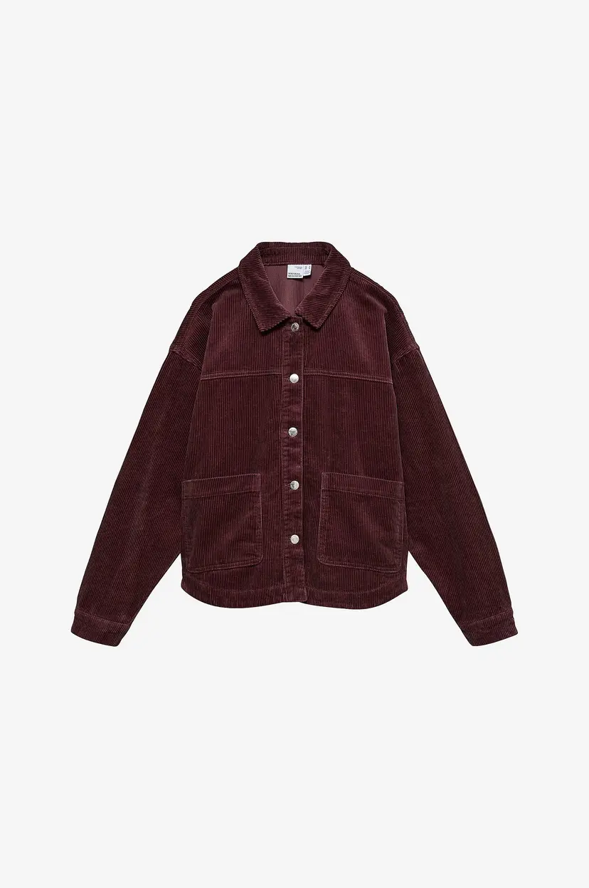 Vero Moda Shacket Vmjamie LS Corduroy Shacket - Rød