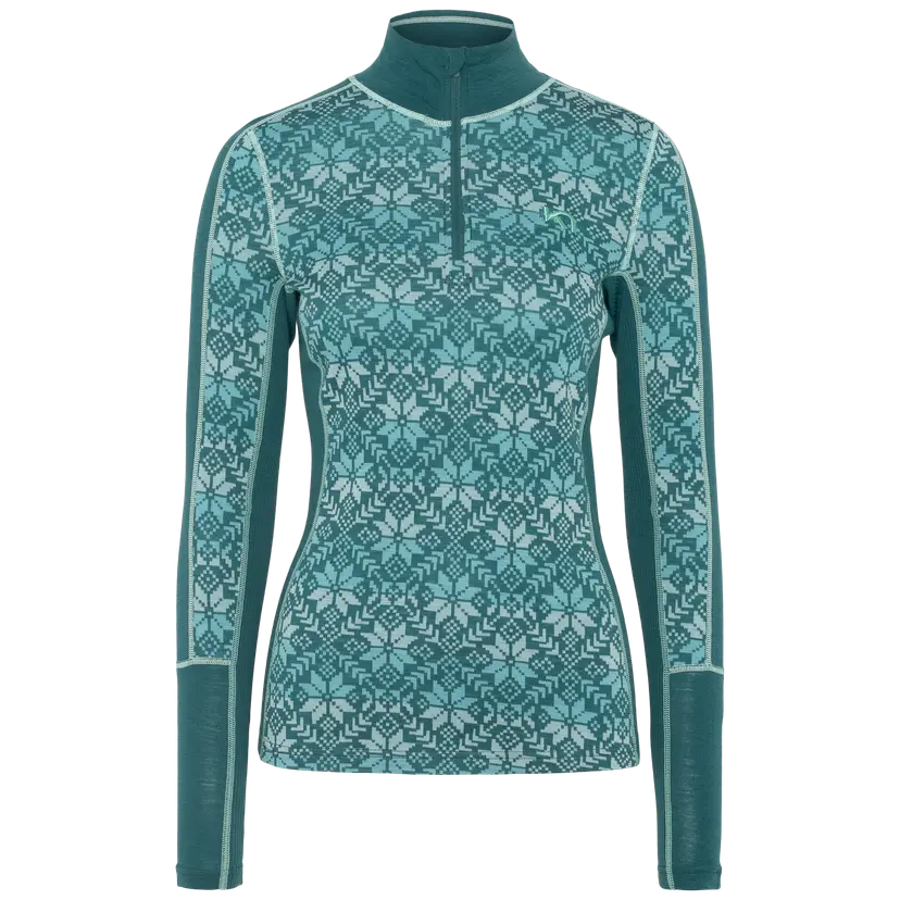 Kari Traa Kari Traa Women's Anna Half Zip Peacock