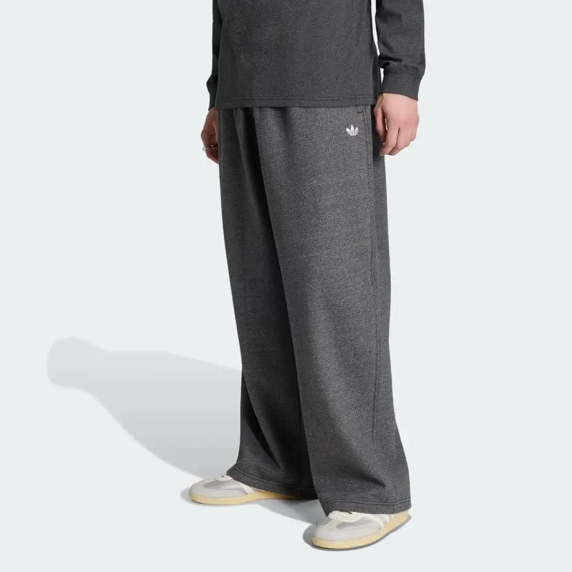 Adidas TREFOIL ESSENTIALS MELANGE BAGGY OPEN HEM BUKSE