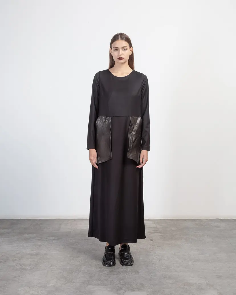 Le Ruemarcel Vestido Le Ruemarcel NAMI Preto