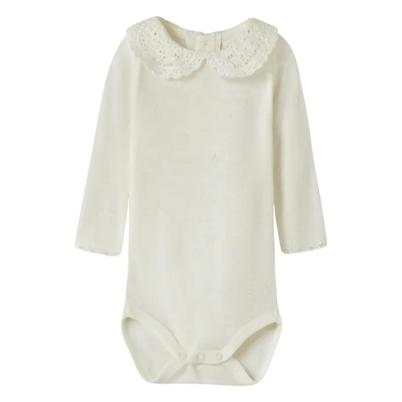 NAME IT Name It - Ullbody med Krage Wang Snow White