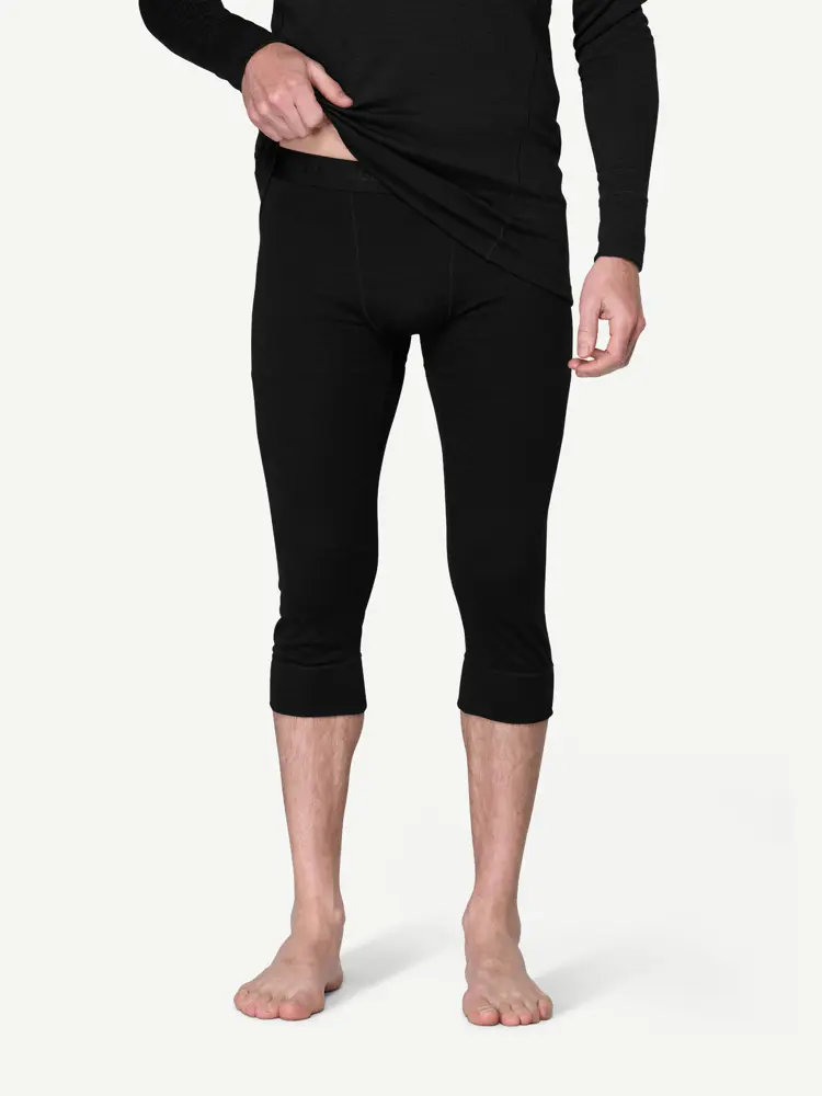 Devold Devold - Duo Active Merino 205 3/4 Stilongs Herre - Large - Svart