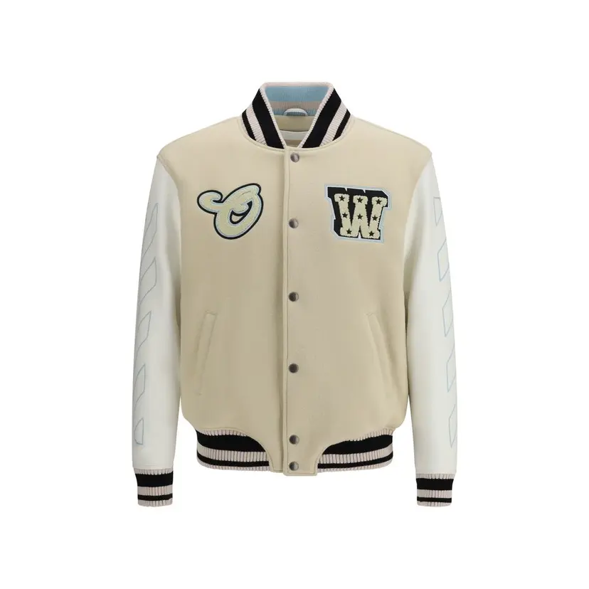 Off White Off-White Bomberjakker – Beige