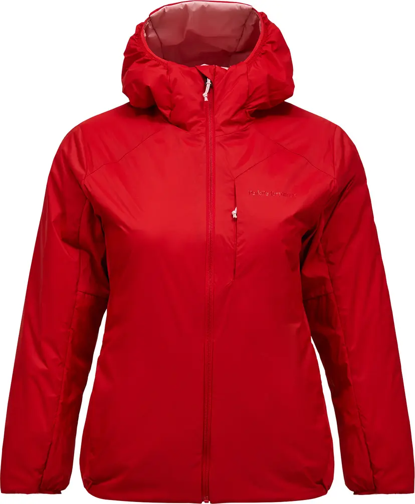 Peak Performance Peak Performance Women's Freelight Reversible Hood Red Pompeian