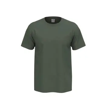 Stedman Stedman Comfort Men T-shirt Zinkgrå bomull Large Herre