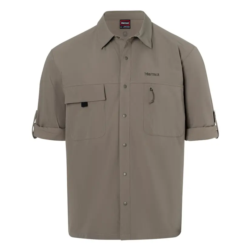 Marmot Marmot M's Airexchange Upf 40 Overshirt Claystone